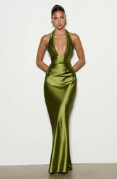 Elowen Maxi Dress - Olive