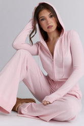 pink cashmere travel set