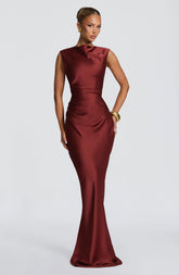 Avielle Maxi Dress - Deep Rust