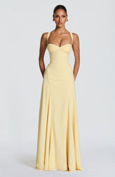 Irie Maxi Dress - Lemon
