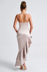 Esmeraya Maxi Dress - Champagne