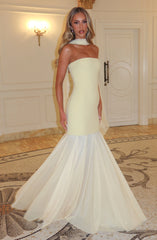 Merritt Gown - Lemon