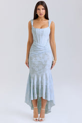 bluebell floral maxi dress