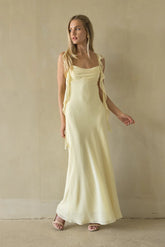 Sarila Ruffle Strap Maxi Dress