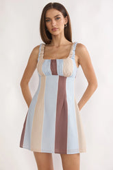 Petronella Mini Dress Stripe