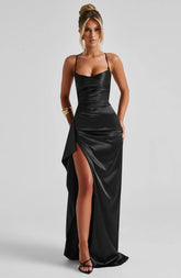 Helen Maxi Dress - Black