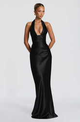 Elowen Maxi Dress - Black