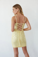 Ellison Sequin Bodycon Mini Dress