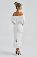 Vittoria Midi Dress - Ivory