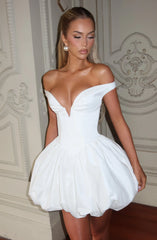 Eileen Mini Dress - Ivory