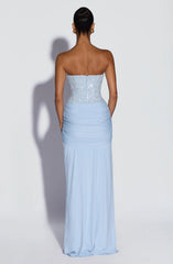 Carina Maxi Dress - Glacier Blue