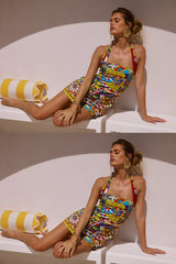 AERA MINI DRESS - PHAEDRA PRINT