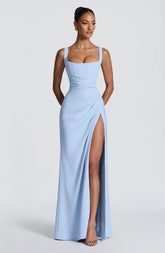 Laleh Maxi Dress - Glacier Blue
