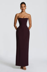 Manon Maxi Dress - Plum