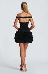 Aveta Mini Dress - Black