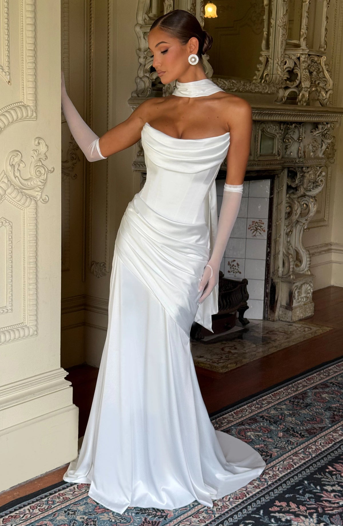 Kensington Maxi Dress - Ivory