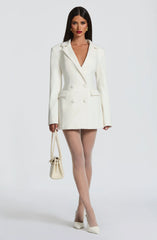 Elvira Mini Dress - Ivory