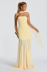 Merritt Gown - Lemon
