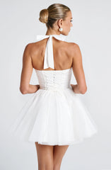 Keely Mini Dress - Ivory