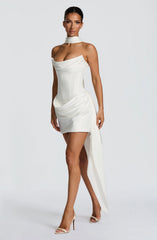 Mona Mini Dress - Ivory