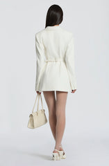 Elvira Mini Dress - Ivory